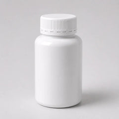 150ml HDPE White Plastic Tablet Bottles Tamper Evident