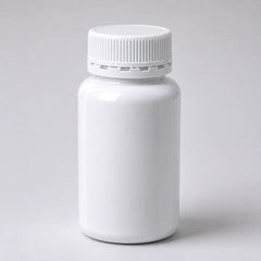 250ml HDPE White Plastic Tablet Bottles Tamper Evident