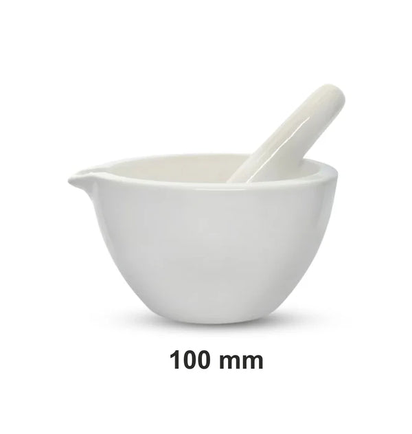 Mortar and Pestle Porcelain 100mm