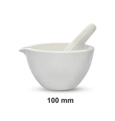 Mortar and Pestle Porcelain 100mm