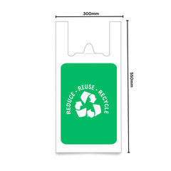Plastic Bags Green Extra Large Reusable Bag Ban Compliant