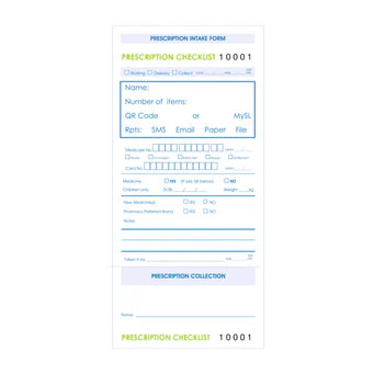 Prescription Intake Forms