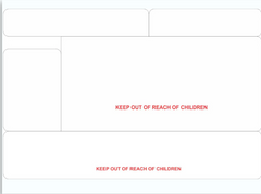 Dispensing Labels Blank FRED
