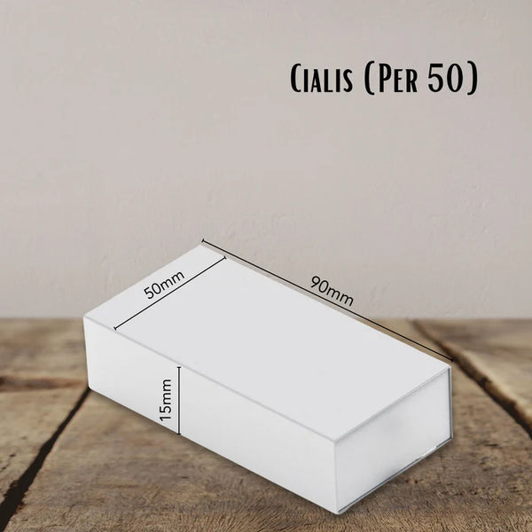 Tablet Carton Cialis (90x50x15 mm)