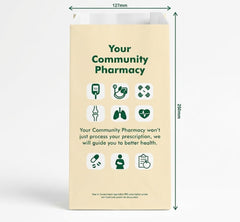 Paper Bags Generic Your Community Medium Per 2500