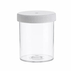 12 Drachm Clear Tablet Vials with Screw Cap