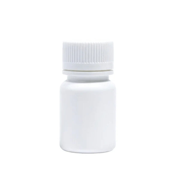 50ml HDPE White Plastic Tablet Bottles CRC