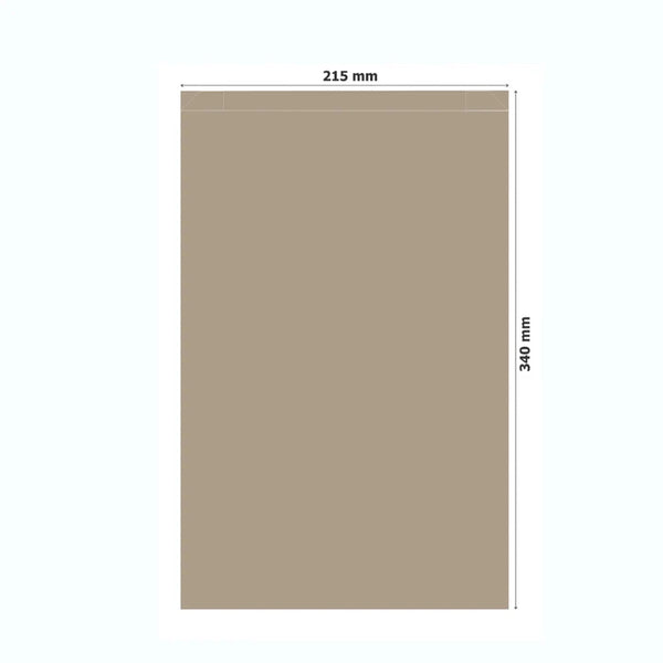 Paper Bags Blank Brown Large