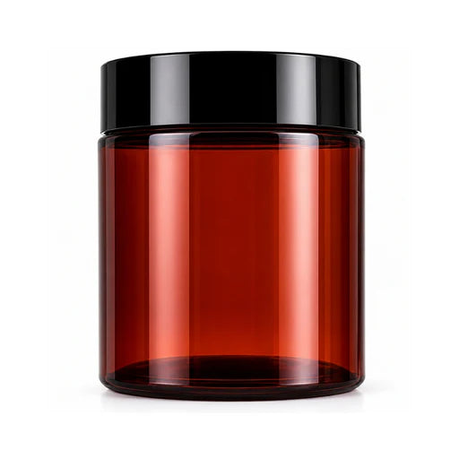 100g Amber Glass Ointment Jars (Per 30)