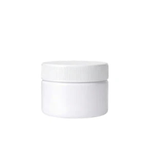 50g White Plastic Ointment Jars Screw Cap (Per 30)