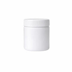 100g White Plastic Ointment Jars Screw Cap (Per 30)