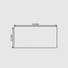 Shelf Label Tags White Thermal (per roll)