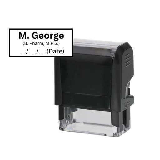 Pharmacist Name Stamps Customised
