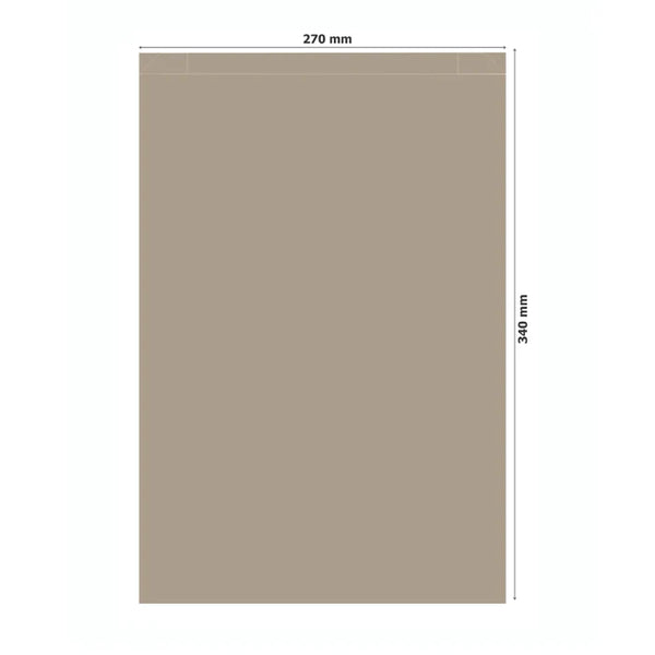 Paper Bags Blank Brown Extra Large